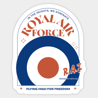 RAF Royal Air Force Insignia Sticker